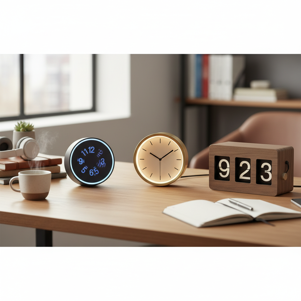 The Best Desk Clock for Cultivating Your Ideal Workspace Ambiance