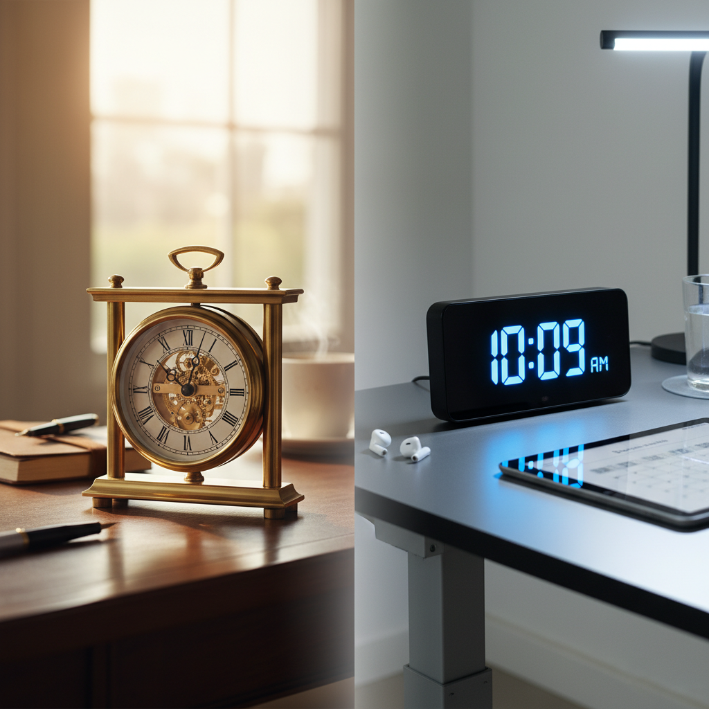 Desk Clock vs. Digital Clock: Choosing Your Perfect Timepiece