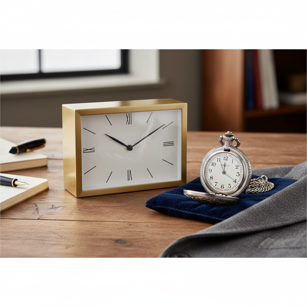 Desk Clock vs. Pocket Watch: Which Timepiece Suits Your Style and Needs?