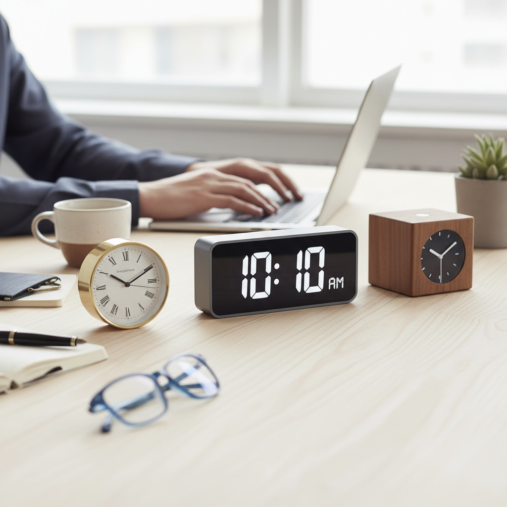 The Ultimate Guide to Selecting the Best Desk Clock for Enhanced Productivity
