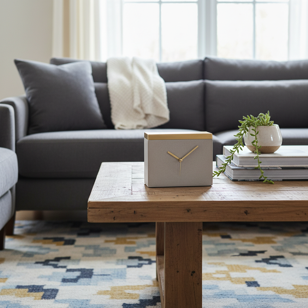 Elevate Your Living Room: A Guide to Choosing the Perfect Desk Clock