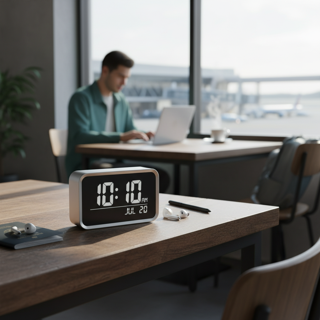 The Ultimate Desk Clock for Traveling Freelancers: Stay Productive on the Go