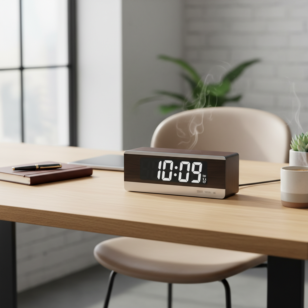 Elevate Your Workspace: A Guide to Choosing the Perfect Desk Clock