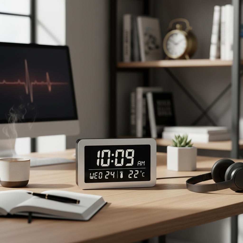 Desk Clock Review: Finding Your Perfect Timepiece with Top Features